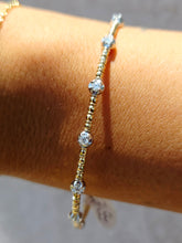 Load image into Gallery viewer, Lucky 7 Diamond Flex Bangle - 14K Gold