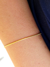 Load image into Gallery viewer, Sparkle Franco Chain Bracelet - 14k Yellow Gold