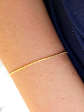 Load image into Gallery viewer, Sparkle Franco Chain Bracelet - 14k Yellow Gold