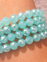 Load image into Gallery viewer, Crab Charm on Shimmer Surf Disco Beaded Bracelet - Elena Michele