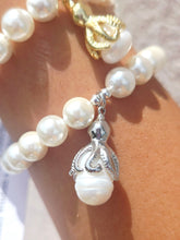 Load image into Gallery viewer, Pearl Octopus on Pearl Beaded Bracelet - Elena Michele