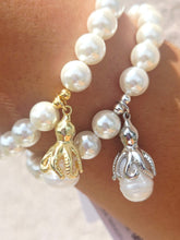 Load image into Gallery viewer, Pearl Octopus on Pearl Beaded Bracelet - Elena Michele