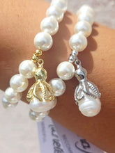 Load image into Gallery viewer, Pearl Octopus on Pearl Beaded Bracelet - Elena Michele