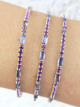 Load image into Gallery viewer, Stackable Cz/ Rhinestones Mixed Flexible Bracelet
