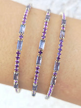 Load image into Gallery viewer, Stackable Cz/ Rhinestones Mixed Flexible Bracelet