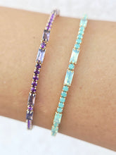 Load image into Gallery viewer, Stackable Cz/ Rhinestones Mixed Flexible Bracelet