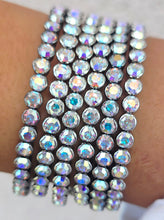 Load image into Gallery viewer, Crystal AB Rhinestone Flexible &amp; Stackable Bangle Bracelet