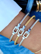 Load image into Gallery viewer, Modern Italian Hook Bangle Bracelet - Limited Edition