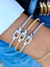 Load image into Gallery viewer, Modern Italian Hook Bangle Bracelet - Limited Edition