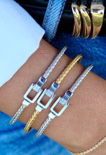 Load image into Gallery viewer, Modern Italian Hook Bangle Bracelet - Limited Edition