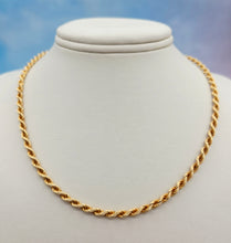 Load image into Gallery viewer, 18" Rope Chain - 14K Yellow Gold