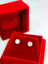 Load image into Gallery viewer, 1.5ct Diamond Lab Earrings -14k Yellow Gold