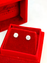 Load image into Gallery viewer, 1.5ct Diamond Lab Earrings -14k Yellow Gold
