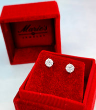 Load image into Gallery viewer, 1.5ct Diamond Lab Earrings -14k White Gold