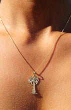 Load image into Gallery viewer, Palm Tree Necklace - 14K Yellow Gold