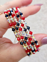 Load image into Gallery viewer, USA 250th Anniversary Bracelet - Swarovski Crystal- Our Whole Heart Exclusive