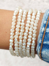 Load image into Gallery viewer, Champagne AB - Crystal Stacker Bracelet