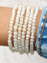 Load image into Gallery viewer, Champagne AB - Crystal Stacker Bracelet