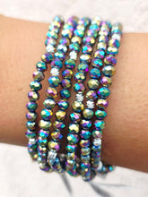 Load image into Gallery viewer, Harlequin Crystal Stacker Bracelet