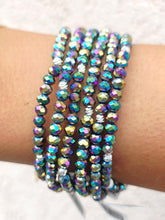 Load image into Gallery viewer, Harlequin Crystal Stacker Bracelet