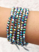 Load image into Gallery viewer, Harlequin Crystal Stacker Bracelet