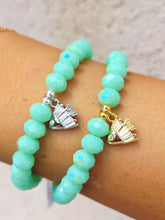 Load image into Gallery viewer, Angel Fish on Mermaid Magic Beaded Bracelet - Elena Michele