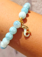 Load image into Gallery viewer, Opal Mermaid on Mermaid Lagoon Beaded Bracelet - Elena Michele