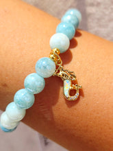 Load image into Gallery viewer, Opal Mermaid on Mermaid Lagoon Beaded Bracelet - Elena Michele