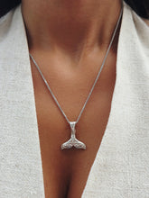 Load image into Gallery viewer, Mermaid Tail Necklace- Sterling Silver