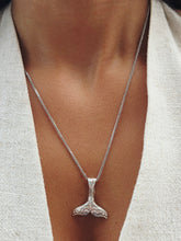 Load image into Gallery viewer, Mermaid Tail Necklace- Sterling Silver