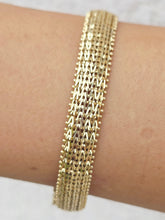 Load image into Gallery viewer, Gold Mesh Estate Bracelet - 14K
