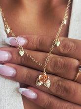 Load image into Gallery viewer, Black Hills Gold Rose Necklace- Estate