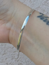 Load image into Gallery viewer, Larimar Bangle Bracelet - Sterling Silver
