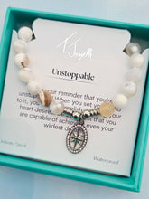 Load image into Gallery viewer, "Unstoppable" Infinite Steel Charm Bracelet - TJazelle