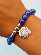 Load image into Gallery viewer, Paw CZ Infinite Steel Charm Bracelet - TJazelle