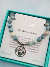 Load image into Gallery viewer, Coastal Memories Infinite Steel Charm Beaded Bracelet - TJazelle