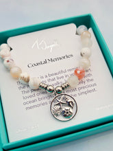 Load image into Gallery viewer, Coastal Memories Infinite Steel Charm Beaded Bracelet - TJazelle