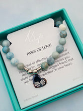 Load image into Gallery viewer, "Paws of Love" Infinite Steel Charm Bracelet - TJazelle