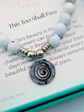 Load image into Gallery viewer, This Too Shall Pass Infinite Steel Charm Bracelet -  TJazelle
