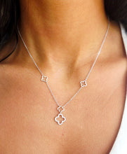 Load image into Gallery viewer, New Clover Necklace - Sterling Silver
