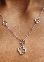 Load image into Gallery viewer, New Clover Necklace - Sterling Silver