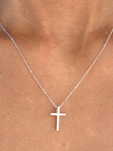 Load image into Gallery viewer, Cross Necklace - Sterling silver