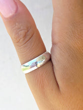 Load image into Gallery viewer, Chunky Thumb Band - Sterling Silver