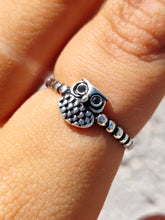 Load image into Gallery viewer, The Hoot Owl Ring - Sterling Silver