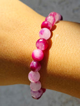 Load image into Gallery viewer, Pink Agate Stacker - TJazelle