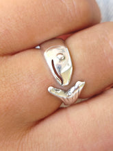 Load image into Gallery viewer, Fish Ring - Sterling Silver
