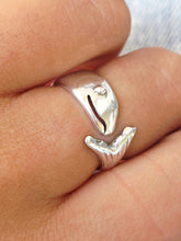 Load image into Gallery viewer, Fish Ring - Sterling Silver
