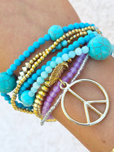 Load image into Gallery viewer, Peace Bracelet Stack