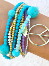 Load image into Gallery viewer, Peace Bracelet Stack
