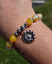 Load image into Gallery viewer, Daisy Silver Charm Bracelet- Marie's 2026 TJazelle Exclusive